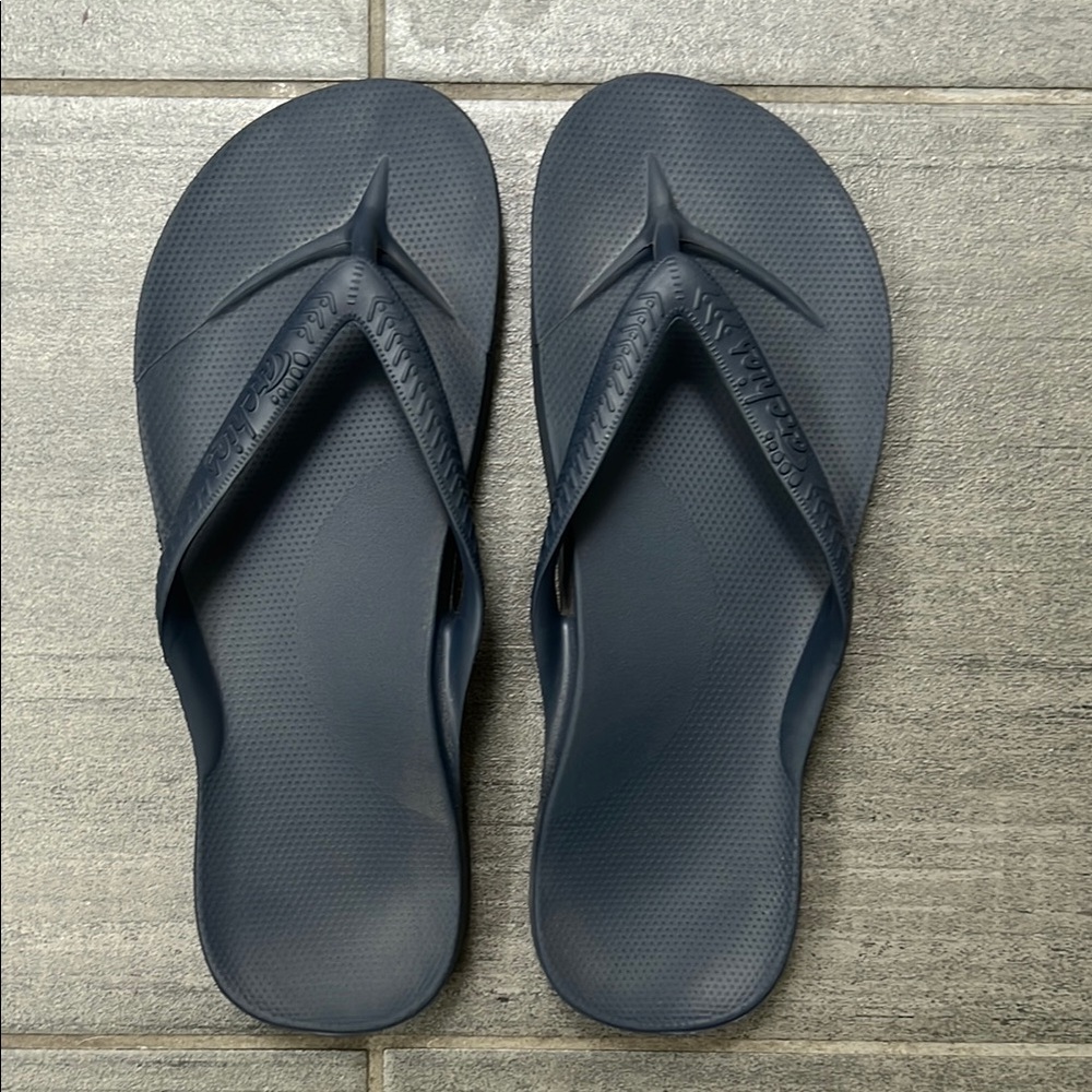 Men's Navy Blue Flip Flops